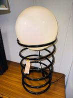 Groot model vintage Woja spiraal lamp bollamp vloerlamp, Huis en Inrichting, Ophalen, A, A, A