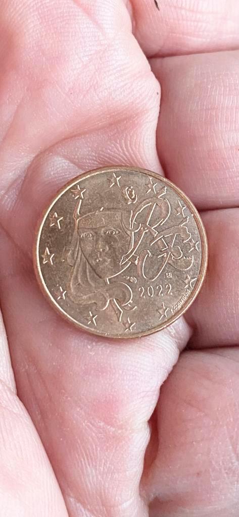 Munt:  5 EUROCENT FRANKRIJK, Postzegels en Munten, Munten | Europa | Euromunten, Losse munt, 5 cent, Frankrijk, Ophalen of Verzenden