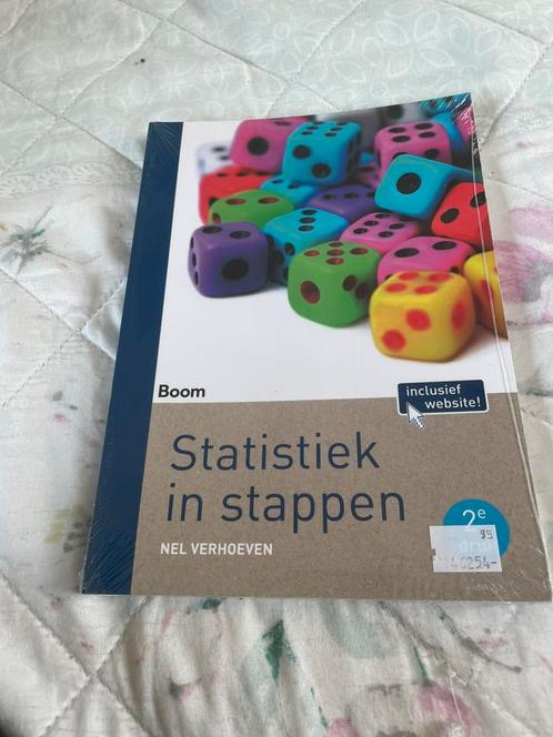 Statistiek in stappen, Boeken, Wetenschap, Nieuw, Ophalen of Verzenden
