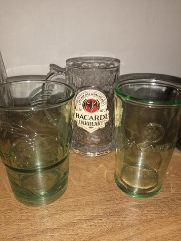 Bacardi Oakheart Glas Bacardi glazen  beschikbaar voor biedingen