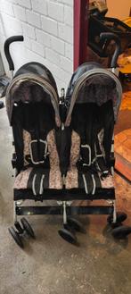 Jeep Duowagen - Ideaal voor tweelingen!, Kinderen en Baby's, Kinderwagens en Combinaties, Gebruikt, Verstelbare duwstang, Ophalen