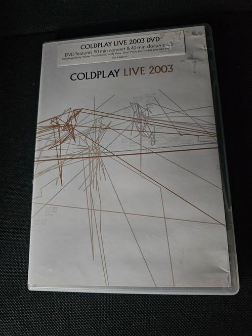 Coldplay Live 2003 DVD, Cd's en Dvd's, Dvd's | Muziek en Concerten, Gebruikt, Muziek en Concerten, Alle leeftijden, Ophalen of Verzenden