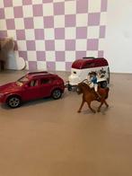Schleich Horse Club - Auto met aanhanger -72223, Ophalen of Verzenden, Zo goed als nieuw