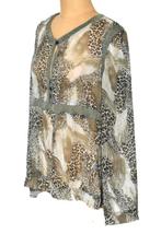 Repeat topje, blousetop, blouse, safari, Mt. L, Repeat, Overige kleuren, Verzenden, Maat 42/44 (L)