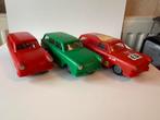 3x Opel Rekord Caravan - tractie - plastic - vintage, Ophalen of Verzenden, Zo goed als nieuw, Auto