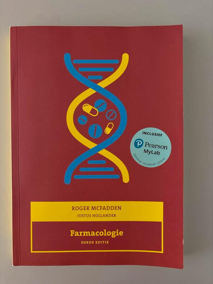 Farmacologie - Derde Editie, Boeken, Studieboeken en Cursussen, Nieuw, HBO, Beta, Ophalen of Verzenden
