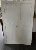 Set biedermeier kastdeuren - wagenschuur, Doe-het-zelf en Verbouw, Deuren en Horren, Ophalen, Gebruikt, Minder dan 80 cm, Binnendeur