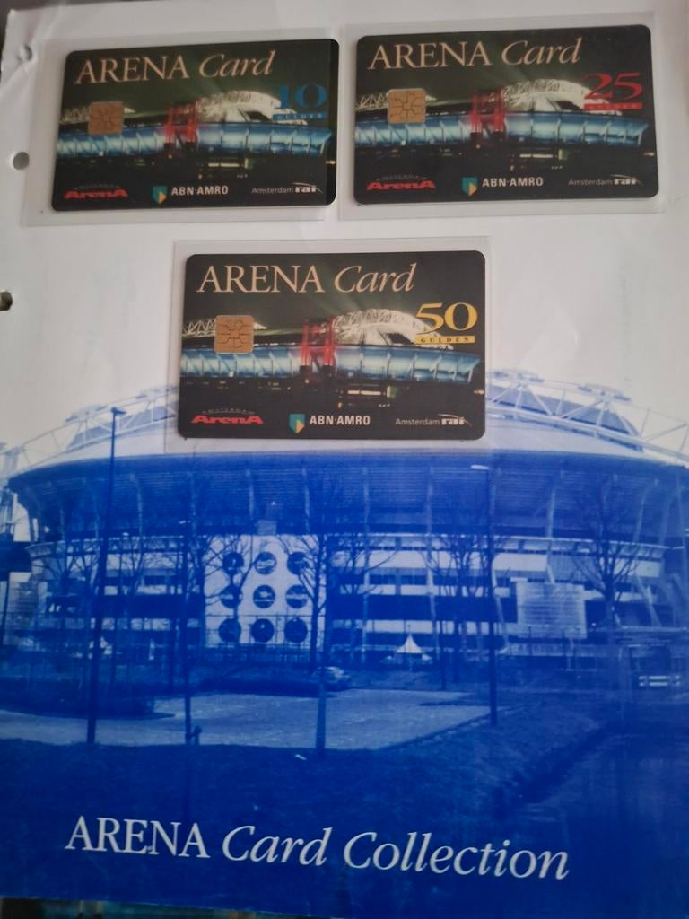 Map met Arena Arenakaarten + Catalogus, Verzamelen, Ophalen of Verzenden