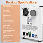 DJLicht Witte 800W Sparkular Sterretjes machine Koudvuur, Geluidgestuurd, ., Overige typen, Nieuw