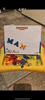 Magneetbord letters en cijfers, Ophalen of Verzenden, Gebruikt