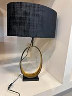 Eichholtz Tafellamp Saturnia met goud en gunmetal zwart, Ophalen of Verzenden, Zo goed als nieuw, 50 tot 75 cm