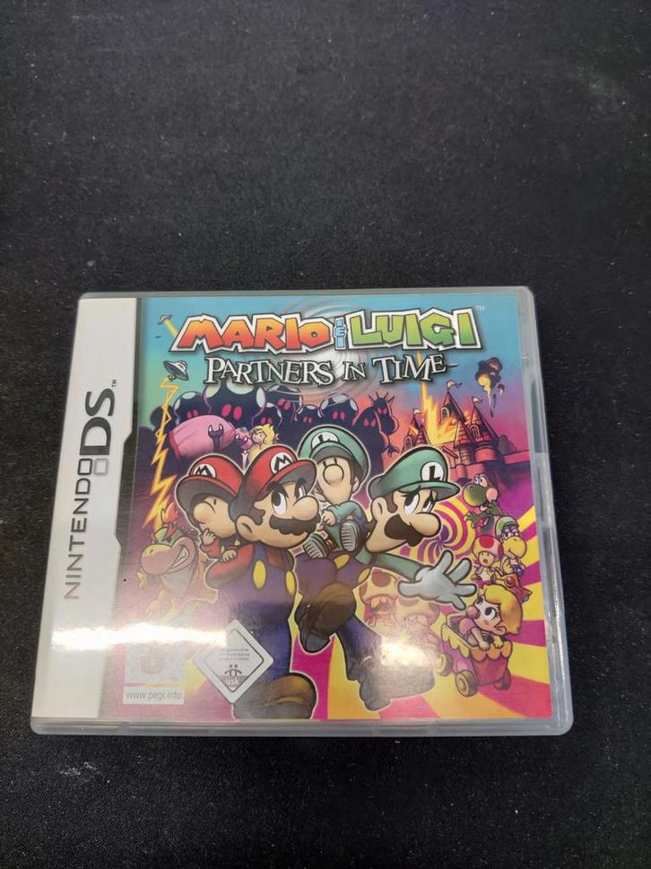 Mario & Luigi: Partners in Time - Nintendo DS CIB!, Spelcomputers en Games, Games | Nintendo DS, Zo goed als nieuw, Role Playing Game (Rpg)
