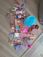 Verzameling barbie, oa babysitter, mama+baby in buik, keuken, Ophalen of Verzenden, Zo goed als nieuw, Barbie