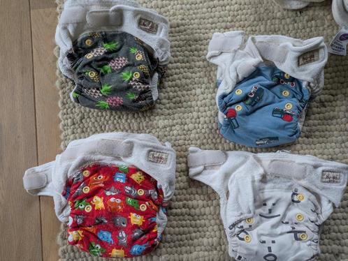 Wasbare luiers verschillende merken en systemen., Kinderen en Baby's, Babykleding | Baby-kledingpakketten, Zo goed als nieuw, Ophalen of Verzenden