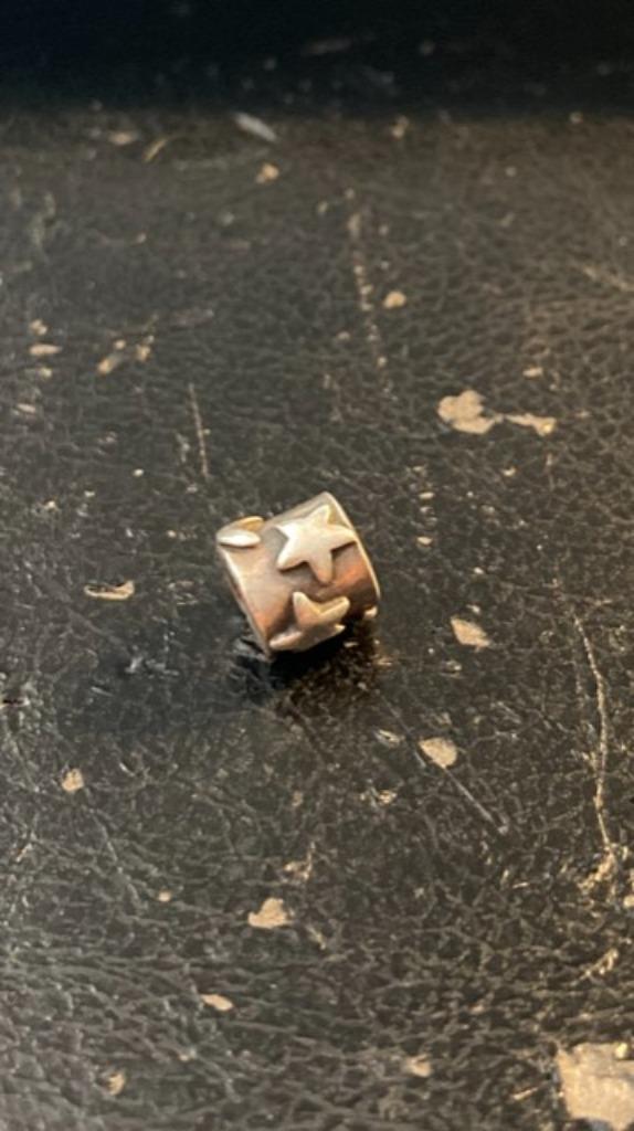Pandora bedel Spacer: Sun Moon And Stars zilver 925/1000, Sieraden, Tassen en Uiterlijk, Bedels, Pandora, Zilver, 1 bedel, Ophalen of Verzenden