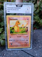 Charmender shadowless PCA 4. 46/102 Base Set, Hobby en Vrije tijd, Verzamelkaartspellen | Pokémon, Ophalen of Verzenden, Zo goed als nieuw