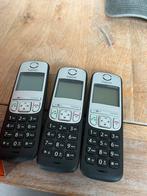 Gigaset A690Trio (alle met oplaad station), Ophalen of Verzenden, Zo goed als nieuw, Zwart, Overige modellen