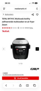 Tefal Actifry Multicooker Airfryer Slowcooker, Witgoed en Apparatuur, Ophalen, Zo goed als nieuw, Airfryer, 1000 t/m 1499 gram