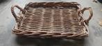 Rotan dienblad, Ophalen, Zo goed als nieuw, Rond, Overige materialen