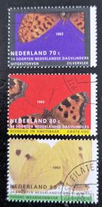 Nederland 1993 - NVPH 1553-1555 - Vlinders, Postzegels en Munten, Postzegels | Nederland, Na 1940, Verzenden, Gestempeld