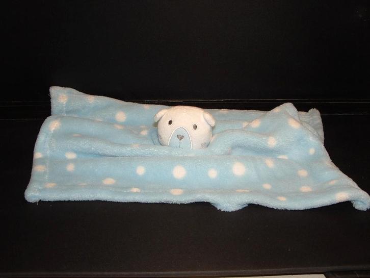 PRIMARK EARLY DAYS BEER KNUFFELDOEK PLUCHE BLAUW MET, Kinderen en Baby's, Speelgoed | Knuffels en Pluche, Nieuw, Overige typen