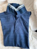 Blauw Benetton Polo Shirt - Maat 170 3XL, Ophalen of Verzenden, Zo goed als nieuw, Jongen, Shirt of Longsleeve