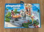 Playmobil City life 4134 IJssalon, Ophalen of Verzenden, Zo goed als nieuw, Complete set