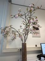 Magnolia takken XL + Light&Living vaas, Huis en Inrichting, Ophalen, Overige kleuren, Aardewerk of Porselein, Nieuw