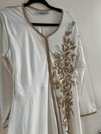 Mooie Marokkaanse Caftan / Jurk, Kleding | Dames, Gelegenheidskleding, Overige typen, Wit, Maat 42/44 (L), Ophalen of Verzenden