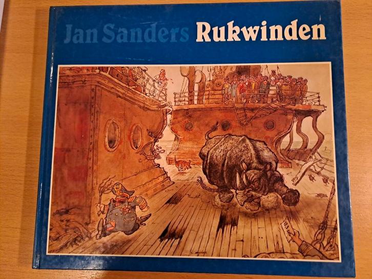 Rukwinden - Jan Sanders, Boeken, Humor, Zo goed als nieuw, Ophalen of Verzenden