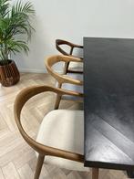 OUTLET‼️ Eetkamerstoelen Japandi Scandinavisch Hout, Hout japandi, Bruin, Nieuw, Ophalen of Verzenden