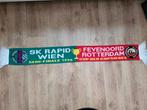 Feyenoord sk rapid wien sjaal 1996, Ophalen of Verzenden, Zo goed als nieuw, Feyenoord, Vaantje of Sjaal