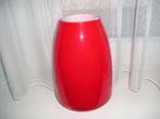 vaas / vaasjes / schaal - rood glas, Ophalen, Minder dan 50 cm, Rood, Glas