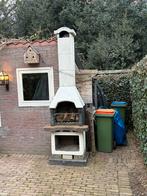 Stenen Buitenbarbecue met Schoorsteen, Ophalen, Gebruikt