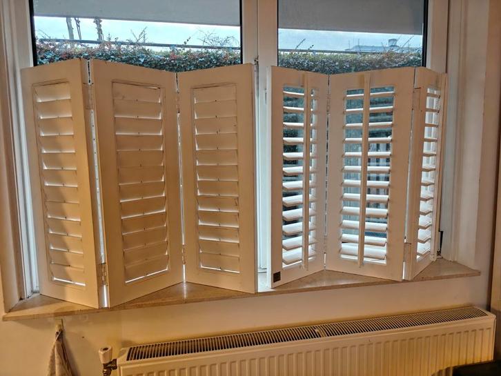 Riviera Maison Shutters - Sfeervol en effectief, Huis en Inrichting, Stoffering | Gordijnen en Lamellen, Zo goed als nieuw, 100 tot 150 cm