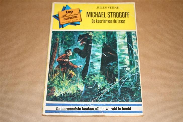 Michael Strogoff. De koerier van de tsaar. Jules Verne., Boeken, Stripboeken, Gelezen, Eén stripboek, Ophalen of Verzenden