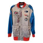 Bomberjack L van tommy hilfiger/ gigi hadid, Ophalen of Verzenden, Zo goed als nieuw, Blauw