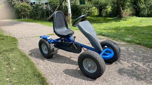 Leuke blauwe ijzeren skelter, Kinderen en Baby's, Speelgoed | Buiten | Skelters, Gebruikt, Overige merken, Ophalen