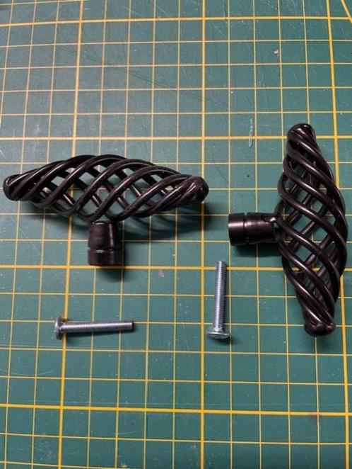 Meubelknop model Cage Antiek Te koop 17 nieuw, Doe-het-zelf en Verbouw, Hang- en Sluitwerk, Nieuw, Overige typen, Overige materialen