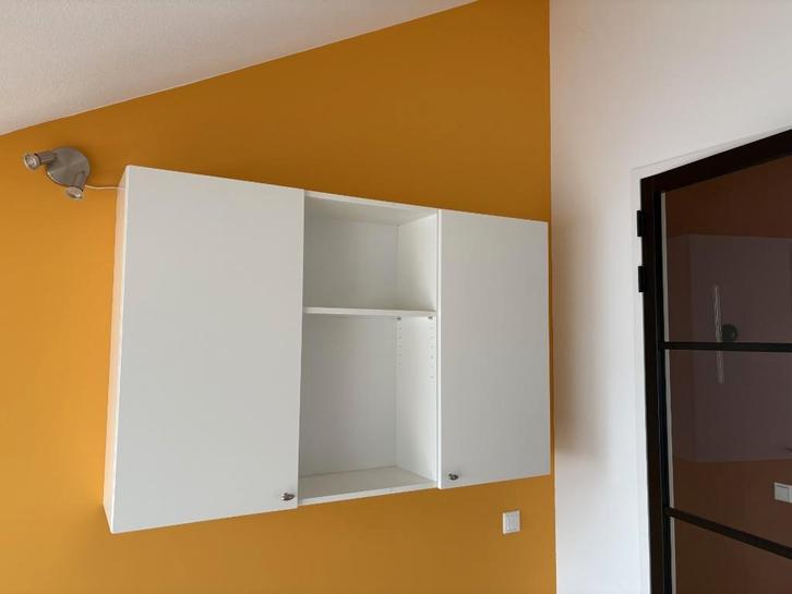 Hangende wandkast, muurkast, boekenkast, kantoorkast, Huis en Inrichting, Kasten | Lockerkasten, Zo goed als nieuw, Ophalen