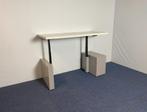 Zit/sta bureau Unifor (elektrisch), 180 x 80 cm. - wit blad