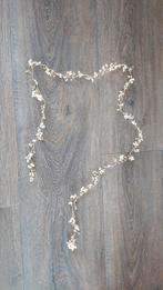 Haarsierraad bruid lang, Kleding | Dames, Trouwkleding en Trouwaccessoires, Ophalen of Verzenden, Nieuw, Wit, Accessoires