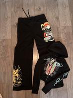 Ed Hardy Tracksuit Floral Black Y2K, Kleding | Dames, Overige Dameskleding, Ophalen of Verzenden, Nieuw