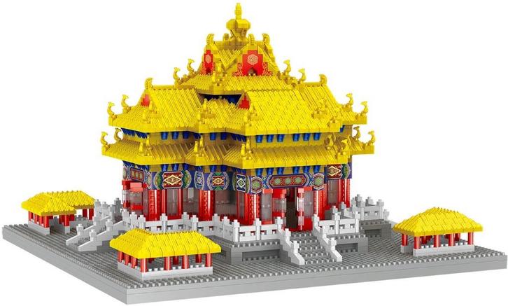 Lezi Corner Watchtower of Forbidden City, Kinderen en Baby's, Speelgoed | Bouwstenen, Nieuw, Ophalen of Verzenden