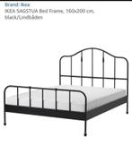 Sagstua bed frame ikea, Huis en Inrichting, Slaapkamer | Bedden, Ophalen, Tweepersoons, Zo goed als nieuw, 160 cm