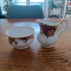 Royal Albert - Old Country Roses - Suiker en melk set, Ophalen, Gebruikt, Bord of Schaal