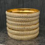18 karaat gouden armband marokkaans model, Sieraden, Tassen en Uiterlijk, Ophalen of Verzenden, Nieuw, Goud