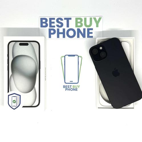 iPhone 15 128GB zwart /88% batt /kras vrij scherm /garantie, Telecommunicatie, Mobiele telefoons | Apple iPhone, Zo goed als nieuw