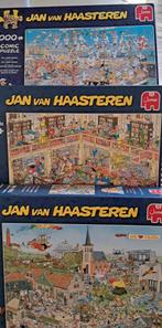3 Jan van Haasteren puzzels, Ophalen of Verzenden, 500 t/m 1500 stukjes, Zo goed als nieuw, Legpuzzel