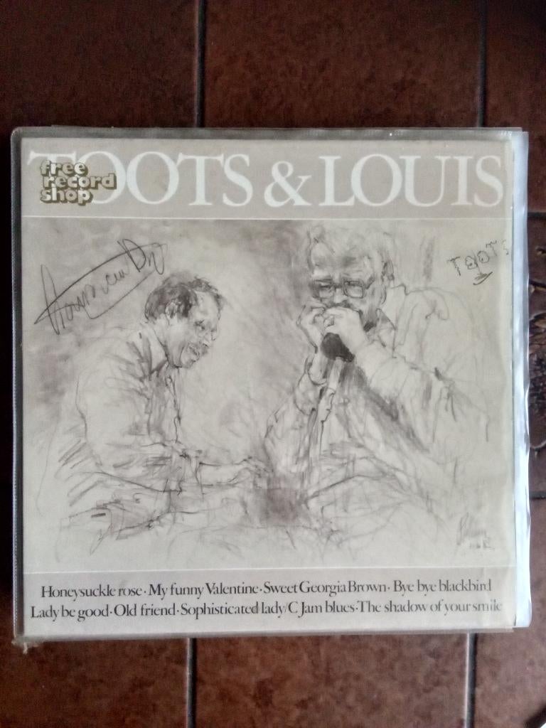 Toots Thielemans en Louis van Dijk, Cd's en Dvd's, Vinyl | Jazz en Blues, 1980 tot heden, Ophalen of Verzenden, Zo goed als nieuw